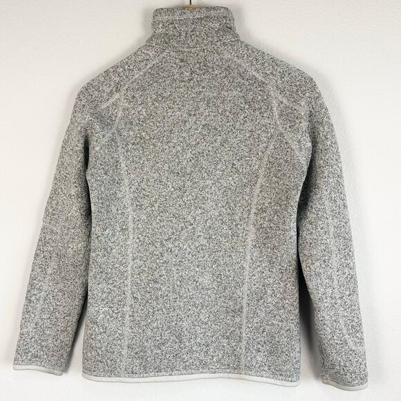 PATAGONIA | Women's Better Sweater 1/4-Zip Fleece in Birch White |XS - Picture 4 of 9